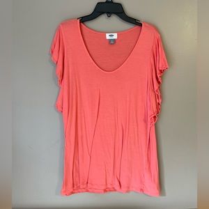 Medium casual top - boho ruffle sleeves